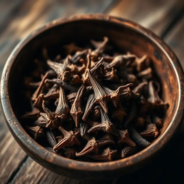 Whole cloves spice